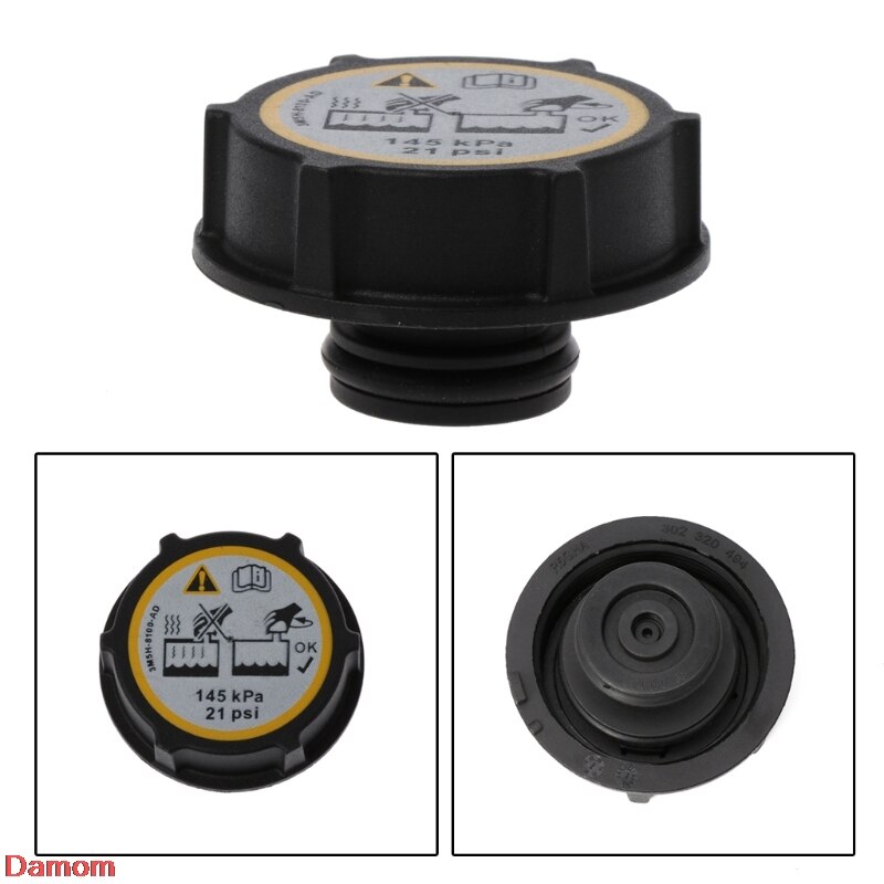 Expansion Tank/Radiator Cap For Ford Focus Fiesta C-max Mondeo 3M5H-8100-AD Damom