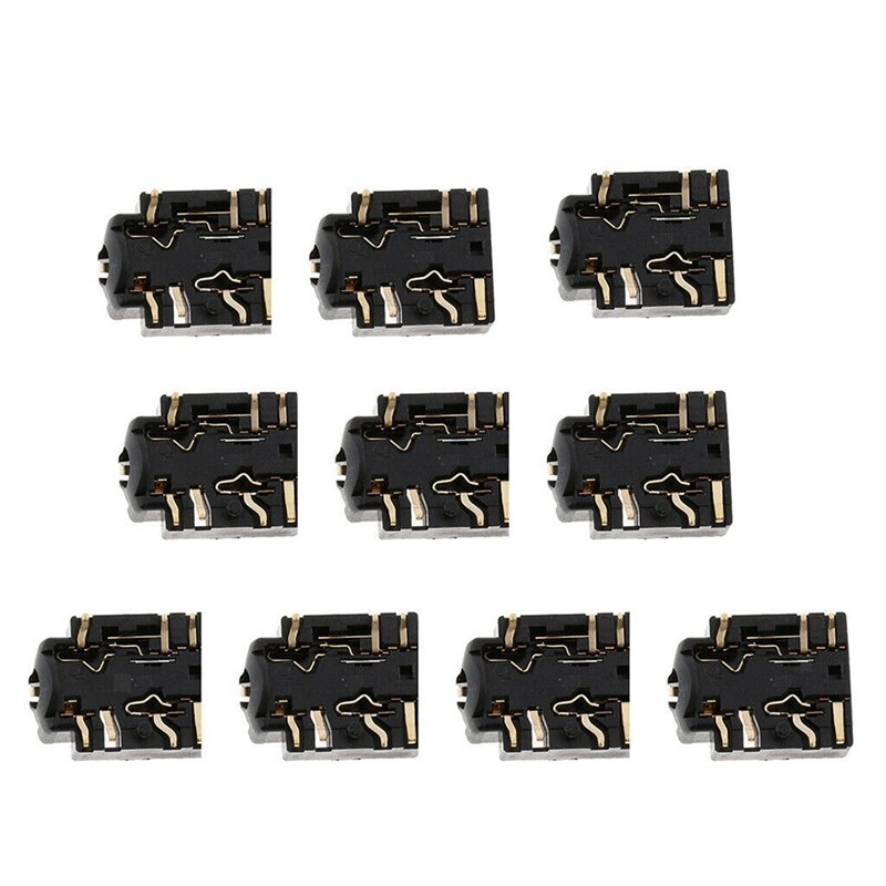 10Pcs 3.5Mm Headphone Audio Jack Component Port for Xbox One Slim Controller
