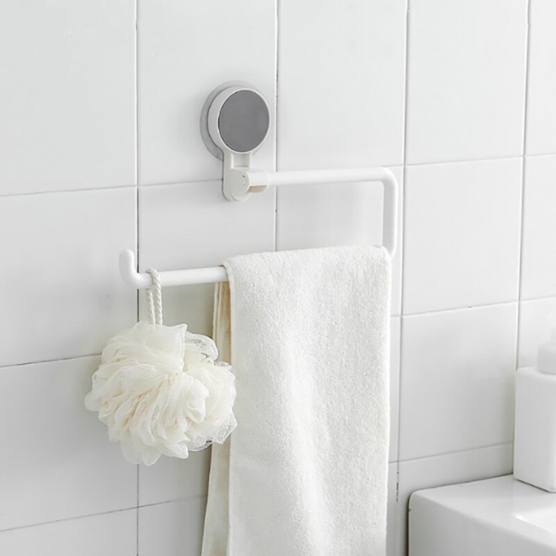 Toallero de cocina perforado estante para almacenaje de cocina soporte de papel colgador lateral pegatinas Seemless toallero perchas de pared rollo St