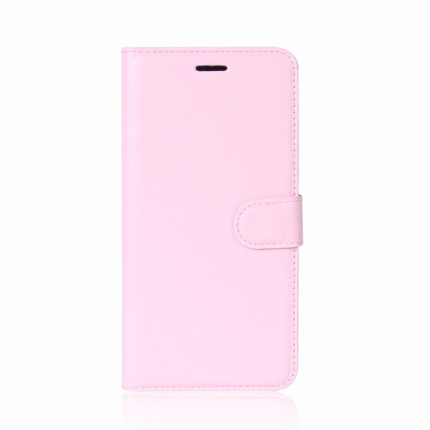 Case for ZTE Blade A520 Case 5.0 inch Wallet Flip Leather Phone Case For ZTE Blade A520 A 520 Case Back Cover Protective Fundas: Pink