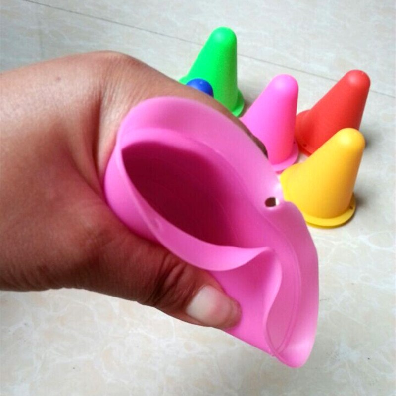 10 pieces/lot skating marker cone roller football soccer marker cup speed training equipment slalom roller skate pile marking cup