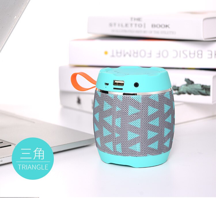 Muziek Draagbare Mini Bluetooth Speaker Draadloze Hifi Luidspreker Subwoofer Luidspreker Audio Ondersteuning Tf Aux Usb