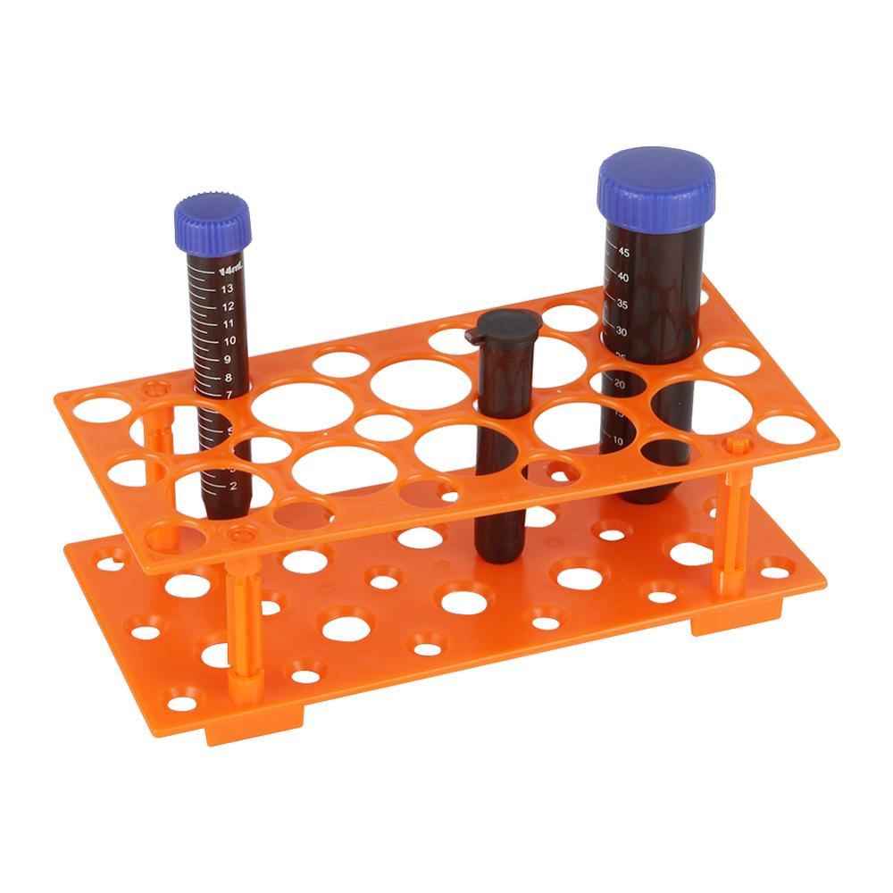 28 Sockets Plastic Centrifuge Tube Rack 10/15/50ml Centrifuge Tube Holder Bracket Laboratory Analysis Equipment