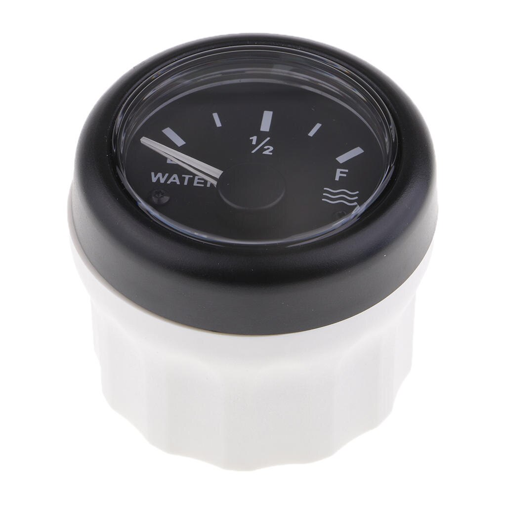 Vattennivåmätare båt vattentank nivåmätare 12/24v 52mm 240-33 ohm svart