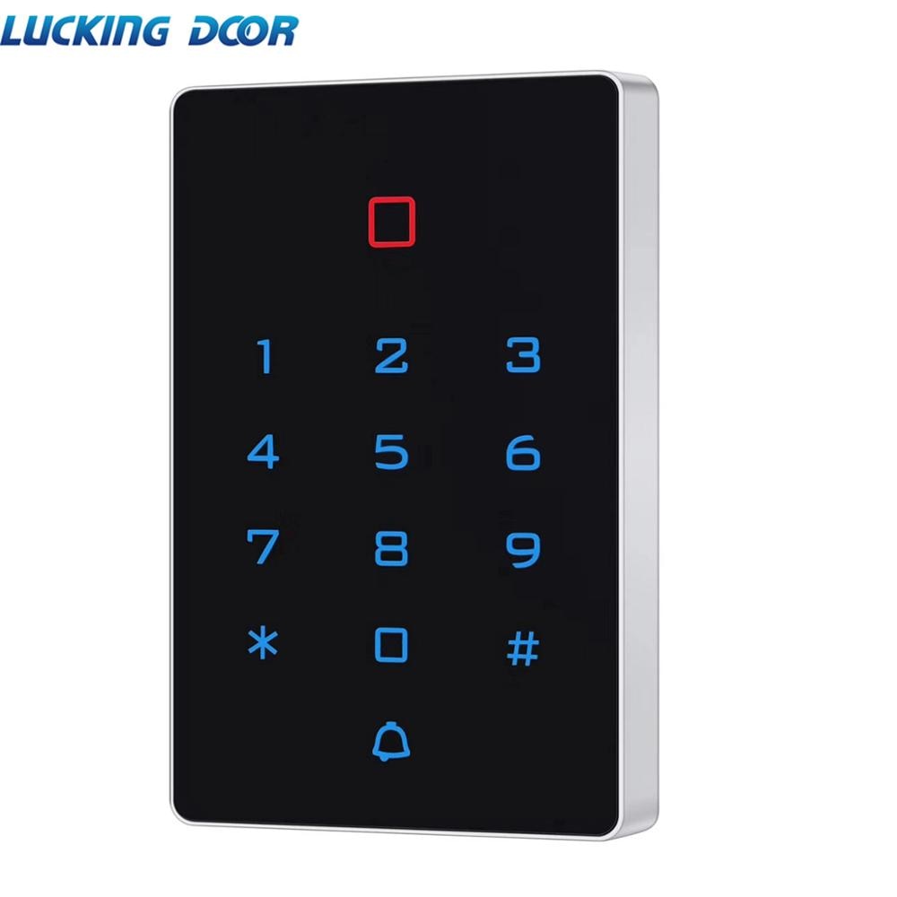 Backlight Touch 125khz RFID Card Access Control keypad EM card reader Door Lock opener wiegand 26 output Anti-disassembly Alarm