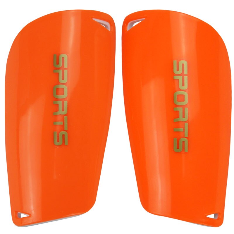Soccer Shin Guards Football Shin Pads Socks for Sports Shin Protector Leg Support For Kids Adult: orange / M