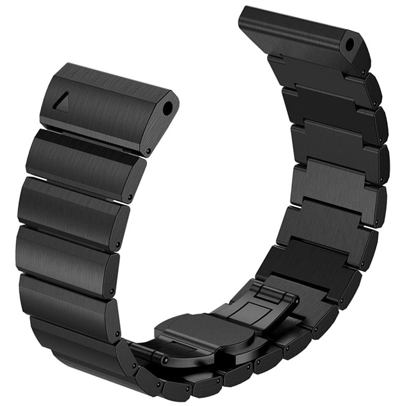 Metalen armband roestvrij staal horlogeband voor garmin fenix 3 /  uur