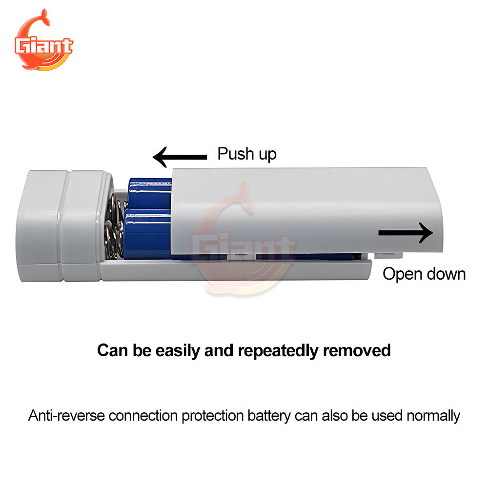 2X18650 Batterij Oplader Case USB Power Bank Case Kit DIY Snel Opladen Power Bank Shell Case Box Draagbare Lading opbergdoos