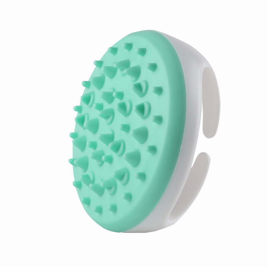 Handheld Bath Shower Anti Cellulite Full Body Massage Brush Slimming Beauty Neck Back Leg Body Acupuncture Massager Tools: Green