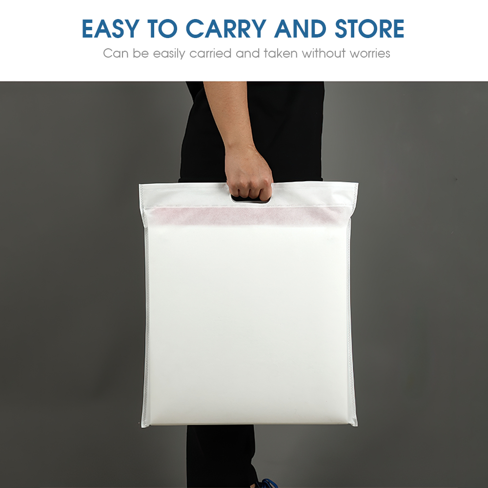 Capsaver Foto Box LED Licht Box Tragbare Fotografie Studio Box 20*20*20cm mit Licht Dimmer Faltbare 3200-5600K für Display