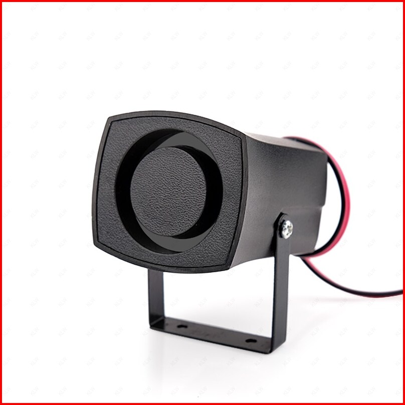 12V / 24V 120dB Beep Beep BiBi Mini Siren House Alarm Siren DC Small Car Horn Home Speaker System Reverse Backup Buzzer BB Truck