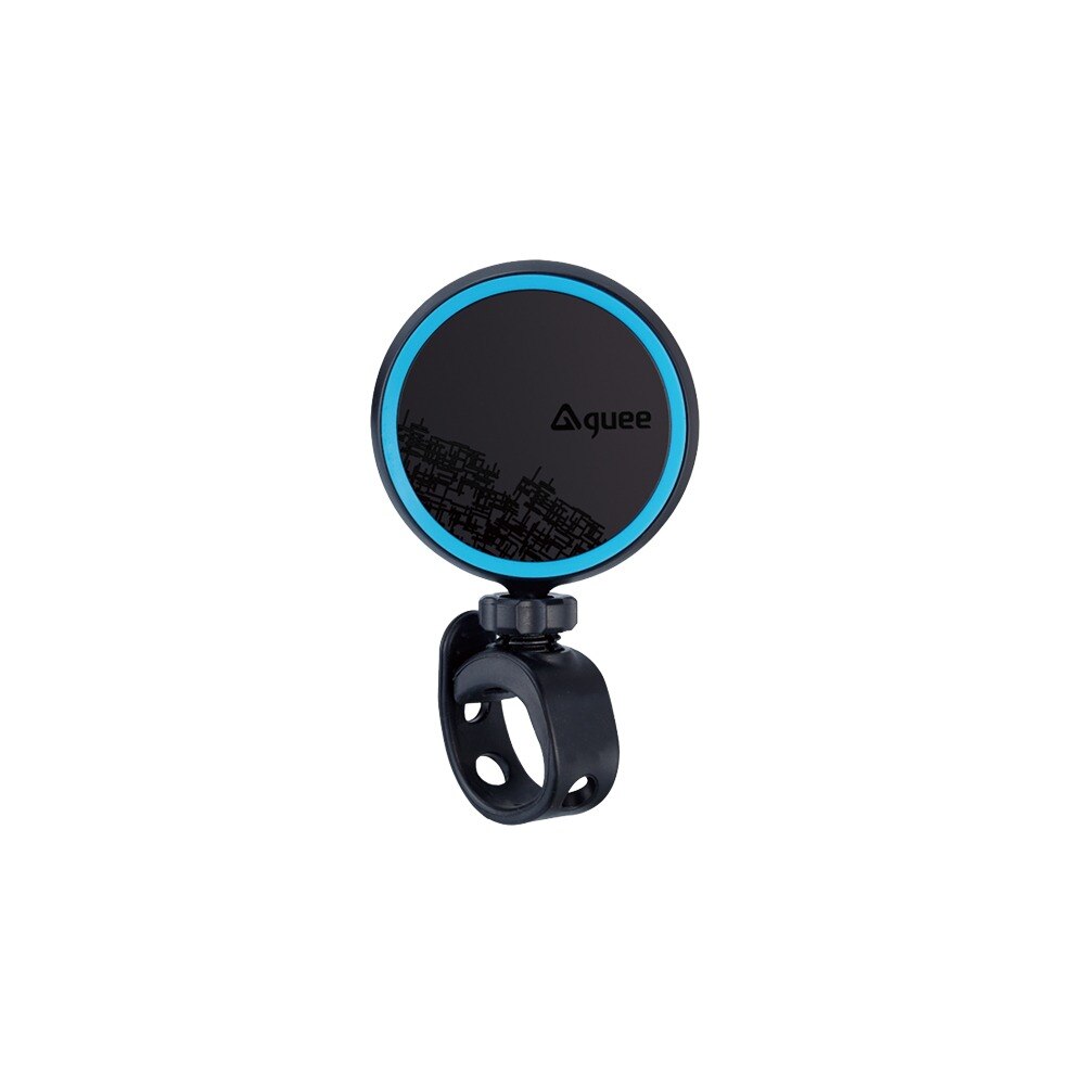 Guee-ver bicicleta espejos retrovisores para manillar ciclismo vista trasera de bicicleta MTB bicicleta de silicona de la manija espejo retrovisor: blue