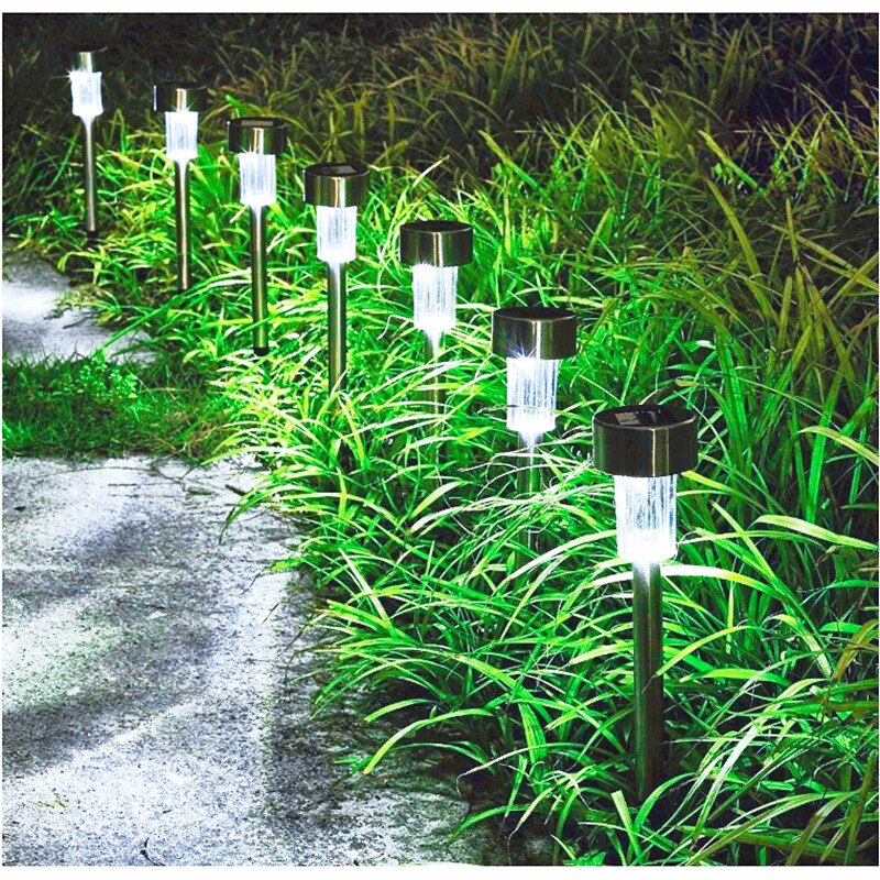 Solar LED Light Outdoor Solar Light Waterproof Landscape Lighting Led Lights for Pathway Patio Yard Lawn Garden Decoration Lamp