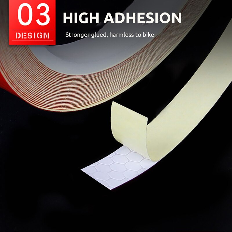 VICTGOAL Bike Stickers Decals Reflective Stickers Strip Bicycle Reflective Tape Sticker Bicycle Wheel Bike Bicycle Accessories