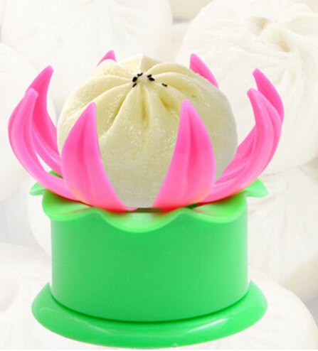 DIY lotus color flower manual bag steamed stuffed bun artifact steamed stuffed bun production mold steamed stuffed kitchen tools