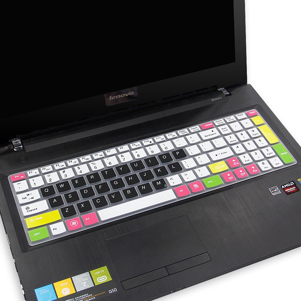 Für Lenovo G580 Z580 V580 G580A V580A V580 V580C Z580A G585 G585A IDEAPAD Z585 Z585A 15,6 Silikon Tastatur Abdeckung Schutz haut: Süssigkeit Schwarz
