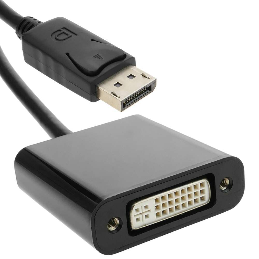 BeMatik-DisplayPort to DVI-D active adapter 10 cm