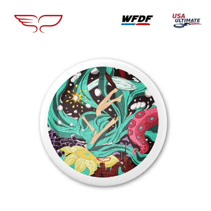 De Prachtige Yikun Professionele Ultimate Flying Disc Gecertificeerd Door Wfdf Voor Ultieme Disc Concurrentie Sport 175G: CHENNI