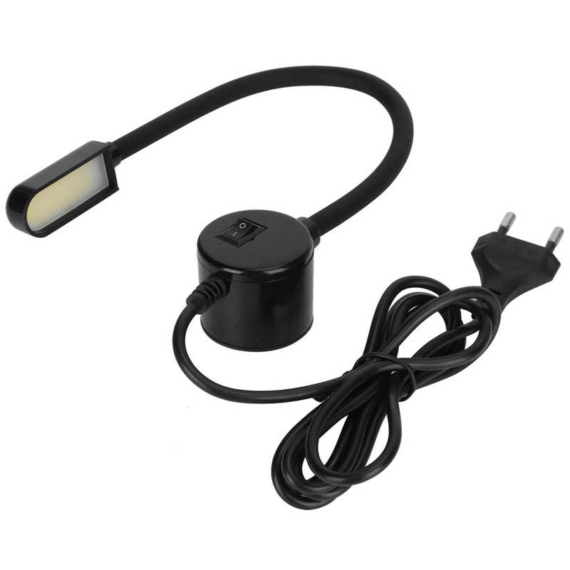 Bombilla para cultivo de flores y plantas de espectro completo COB 3W, 15LED de alto brillo, luz de imán grande, lámpara de escritorio de bajo consumo, EU