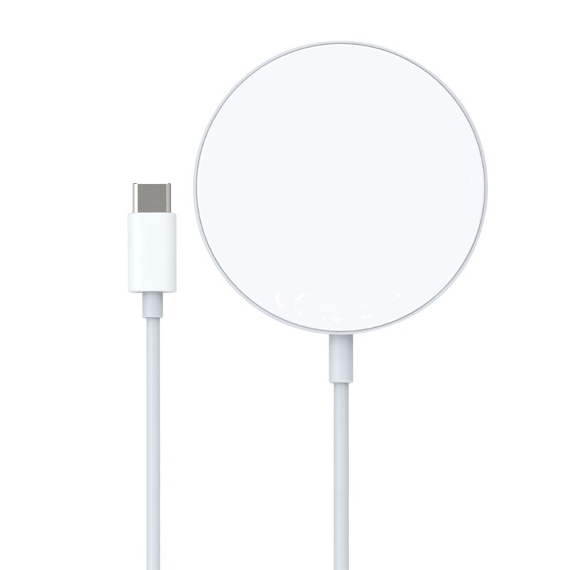 Qi trådløs lading for iphone 12 magsafe lader 15w hurtiglading for magsafe iphone 12 pro max 11 xs xr 8 xiaomi ladere: Default Title