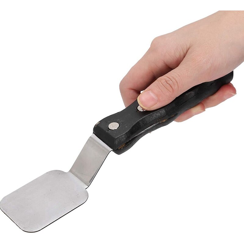 Palette Knife Painting Oil Painting Scraper Black Wood Handle Spatula Palette Knife Painting Painting Tool Set