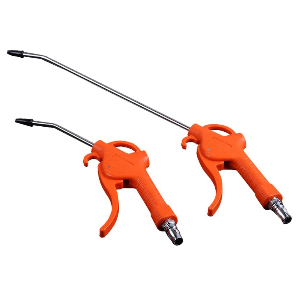 Orange Plastic Air Blower Pneumatic Dust Blowing Removal Powerful Air Compressor Air Pump Equipment Cleaning Tool with Connector