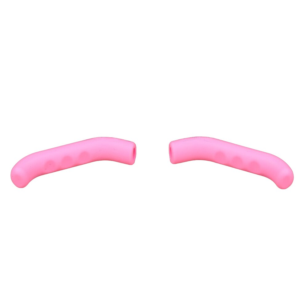 Zachte remhendel siliconen hoes mountainbike beschermhoes antislip: Roze