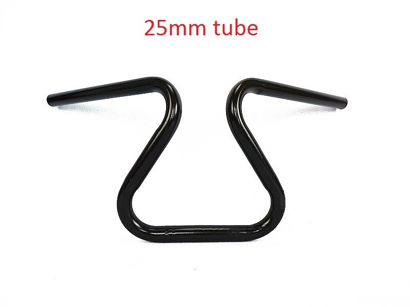 Guidon de moto rétro rétro | Guidon de moto Vintage universel 22MM 25MM: 25mm