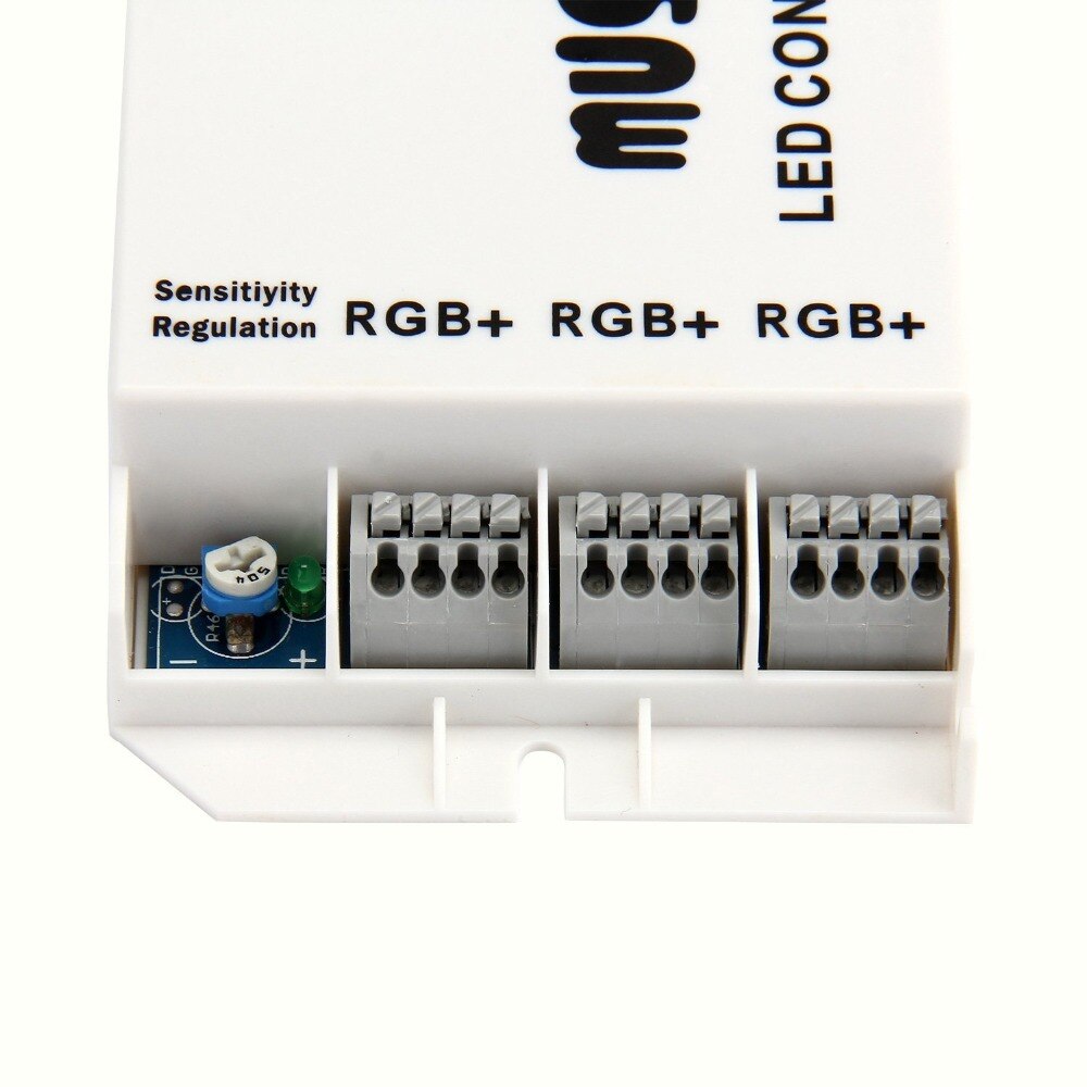 OSIDEN 24key LED muziek controller RGB kleurrijke lichtbalk voice schakelaar dimmer draadloze infrarood afstandsbediening DC12-24V