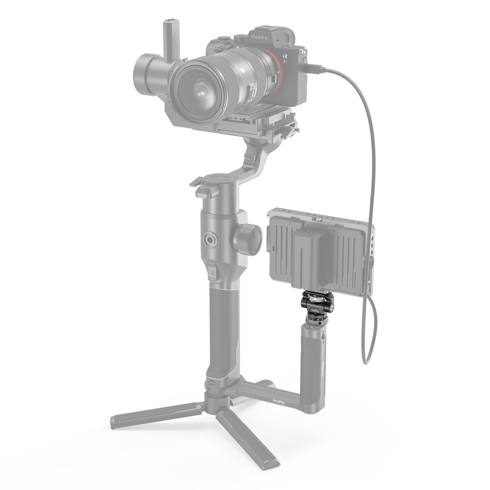 SmallRig – support de moniteur pivotant et inclinable, avec support pour chaussure froide, pour SmallHD/Atomos/Blackmagic Monitor/support d&#39;écran-2905