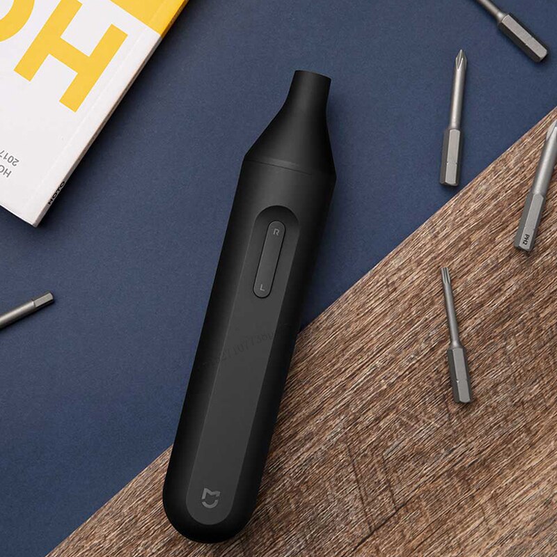 Lagerbier Xiaomi Mijia Elektrische/Manuelle Schraubendreher Integrierte Schraube Fahrer 1500mAh Wiederaufladbare W/6 S2 Elektrische Schraube Bits einstellen