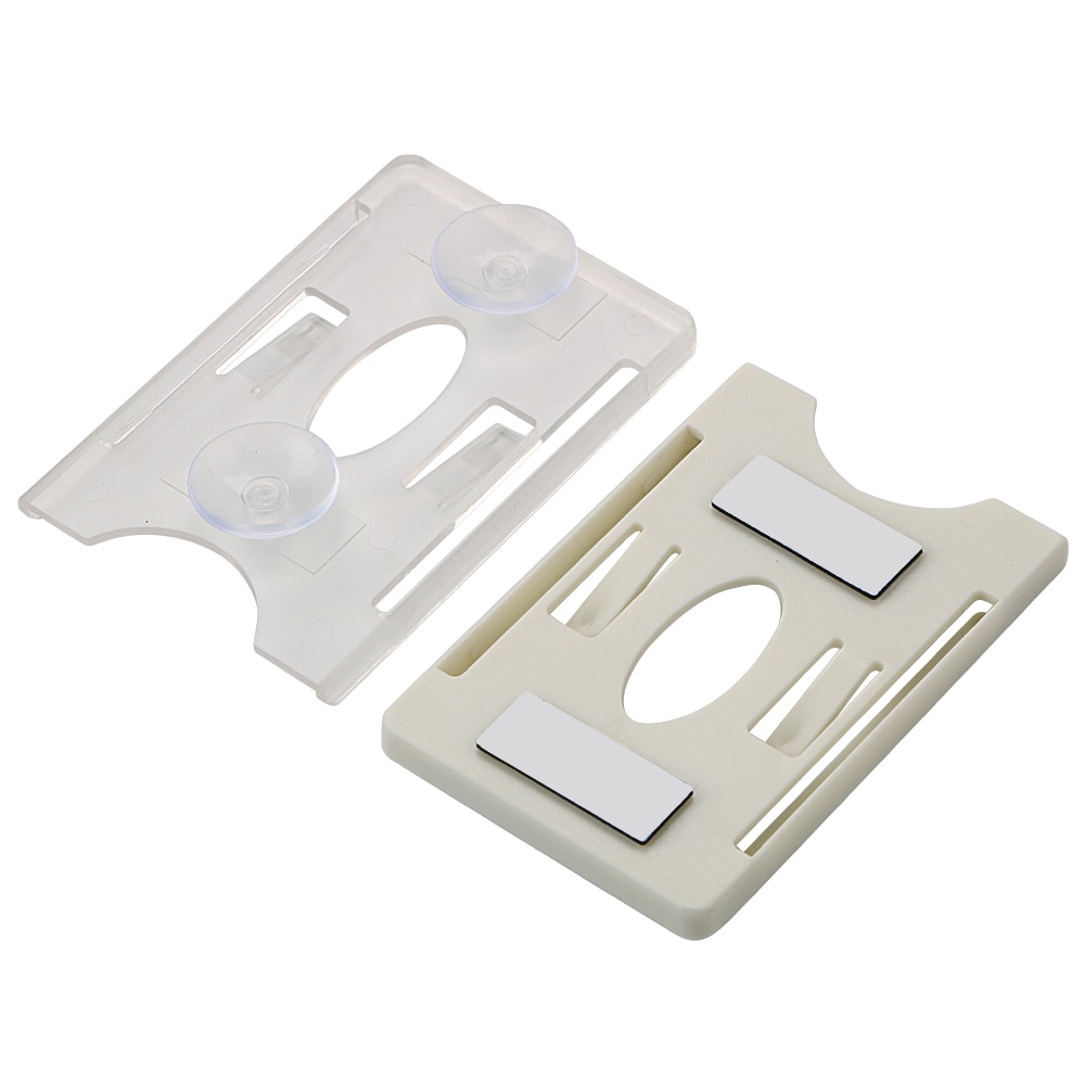 Bil organisationskort sleeve til forrude glas tag holdbart id ic kortholder sucker card holder