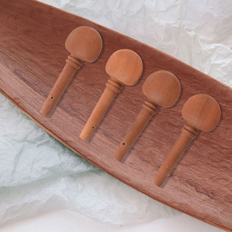 4 stk 4/4 størrelse violin violin stemme pind sæt jujube træ erstatning for 4/4 størrelse violin