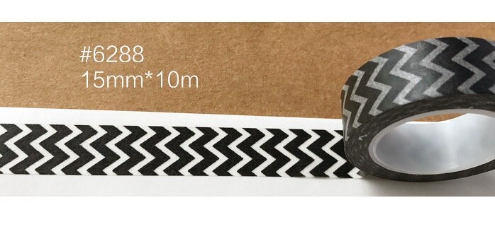 Basic Disign Washi Tape Washi Papier Tape Mode Washi Tape 10M Washi: 6288