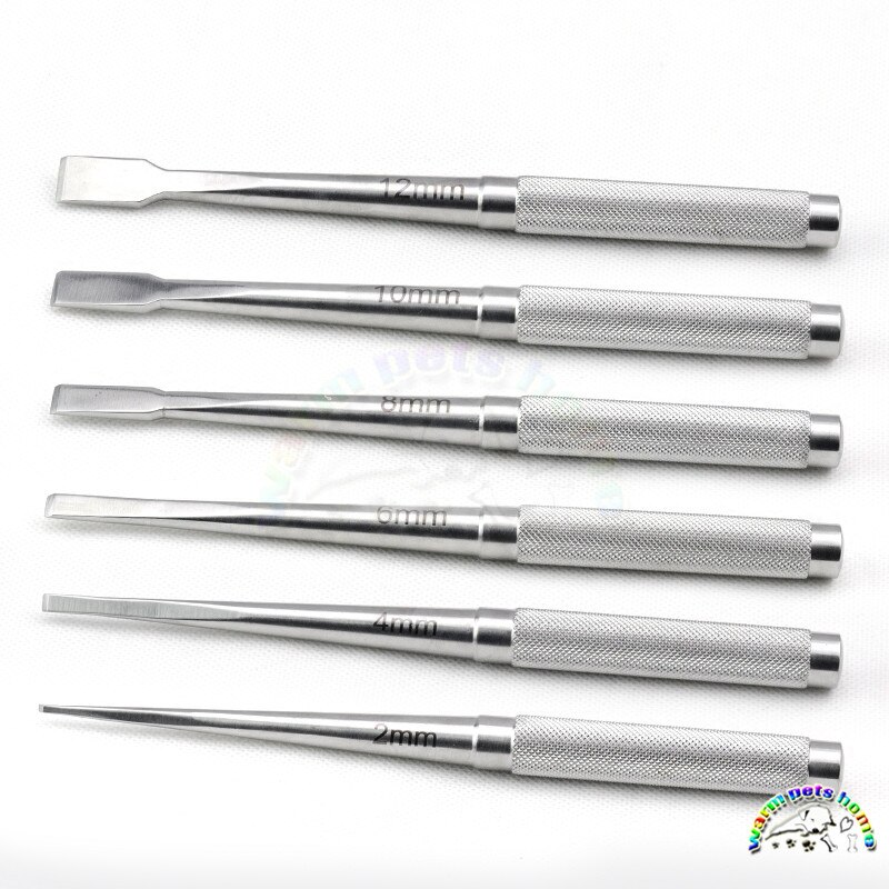 Orthopedische Rechte Platte Beitel Osteotoom Platte Osteotoom Bot Beitels Chirurgische Instrumenten Veterinaire Apparatuur: 4mm