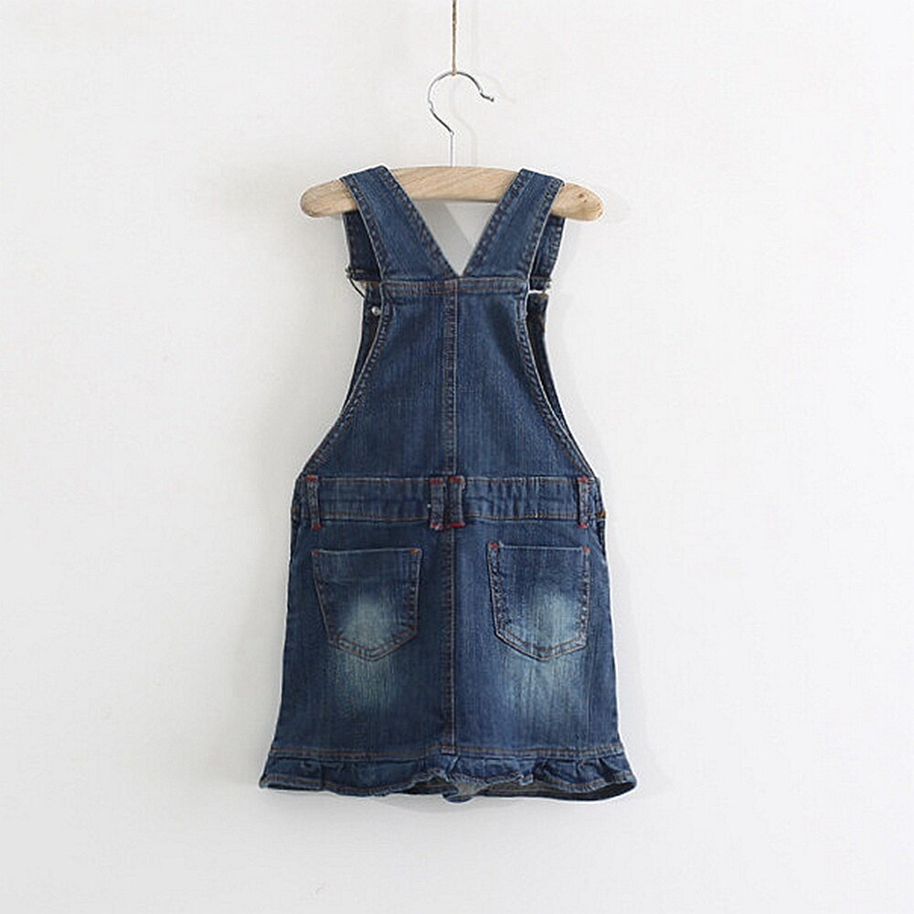 Chumhey sundress babypiger seler nederdele sommer overalls børnestropper denim smækkjole småbørnsshorts tøj bebe tøj