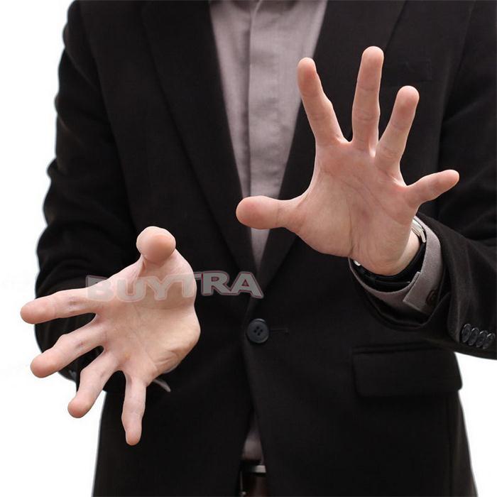 Rubber Vinger Duim Tip Sjaal Disapper Show Goocheltrucs Gereedschap Aantrekkelijke Tric Party Magic