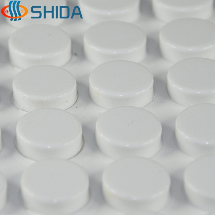 180PCS 16mm x 5mm translucent anti slip silicone rubber bumper damper shock absorber 3M self-adhesive Silica gel feet pads