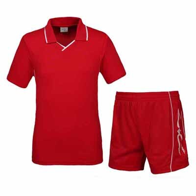 Women Volleyball Sets Anti Seawt Female Sports Training Suit Short Sleeve T Shirts With Shorts Lady Volleyball Suits: Red / XL