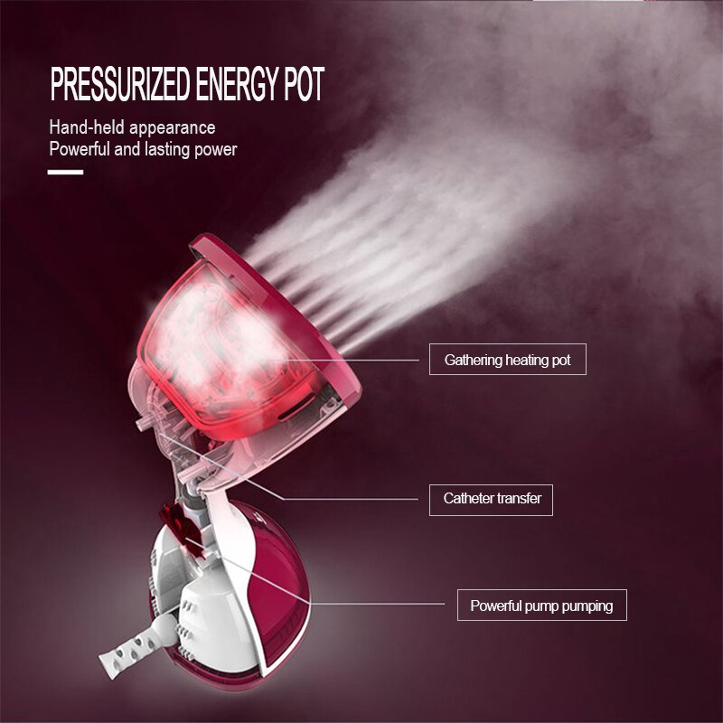 2 in 1 Handheld Fabric Steamer 15 Seconds Fast-Heat 1500W Powerful Garment Steamer for Home Travelling Portable Steam Iron