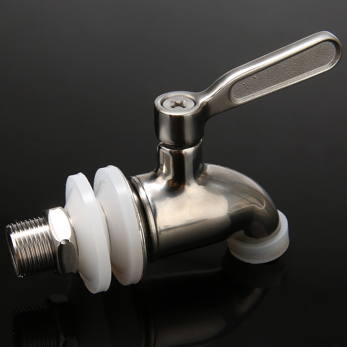 Stainless Steel Barrel Faucet Tap Drink Dispenser Spigot for Home Brew Barrel Beverage Wine Beer Kegs Mayitr