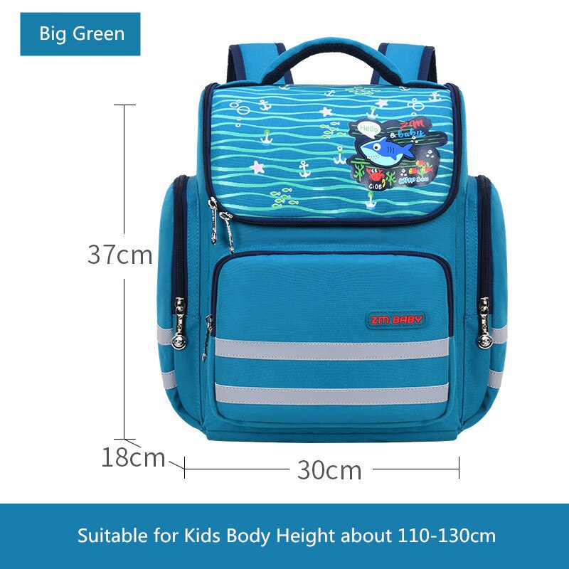 OKKID, mochilas escolares para niños, mochila escolar de primaria para niños, bonita bolsa de libros para niños, para niños, pequeña mochila de guardería,