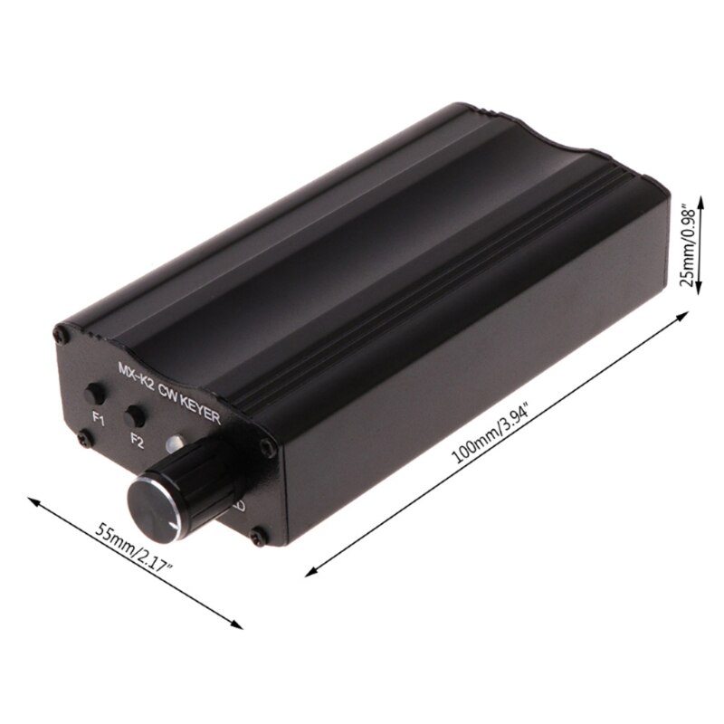 MX-K2 CW Keyer Automatic Key Control Morse Code Auto Memory Controller for Radio Amplifier Adjustable Speed Switch