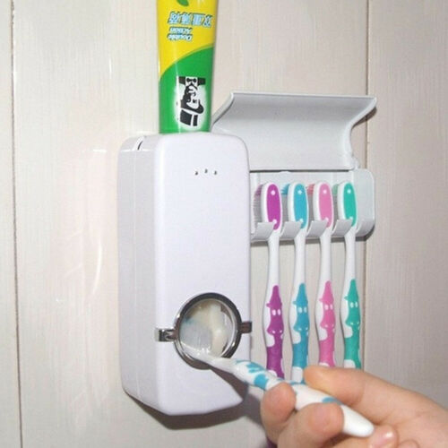 2 in tandenborstel sterilisator tandenborstelhouder automatische 1 knijpers dispenser thuis badkamerset