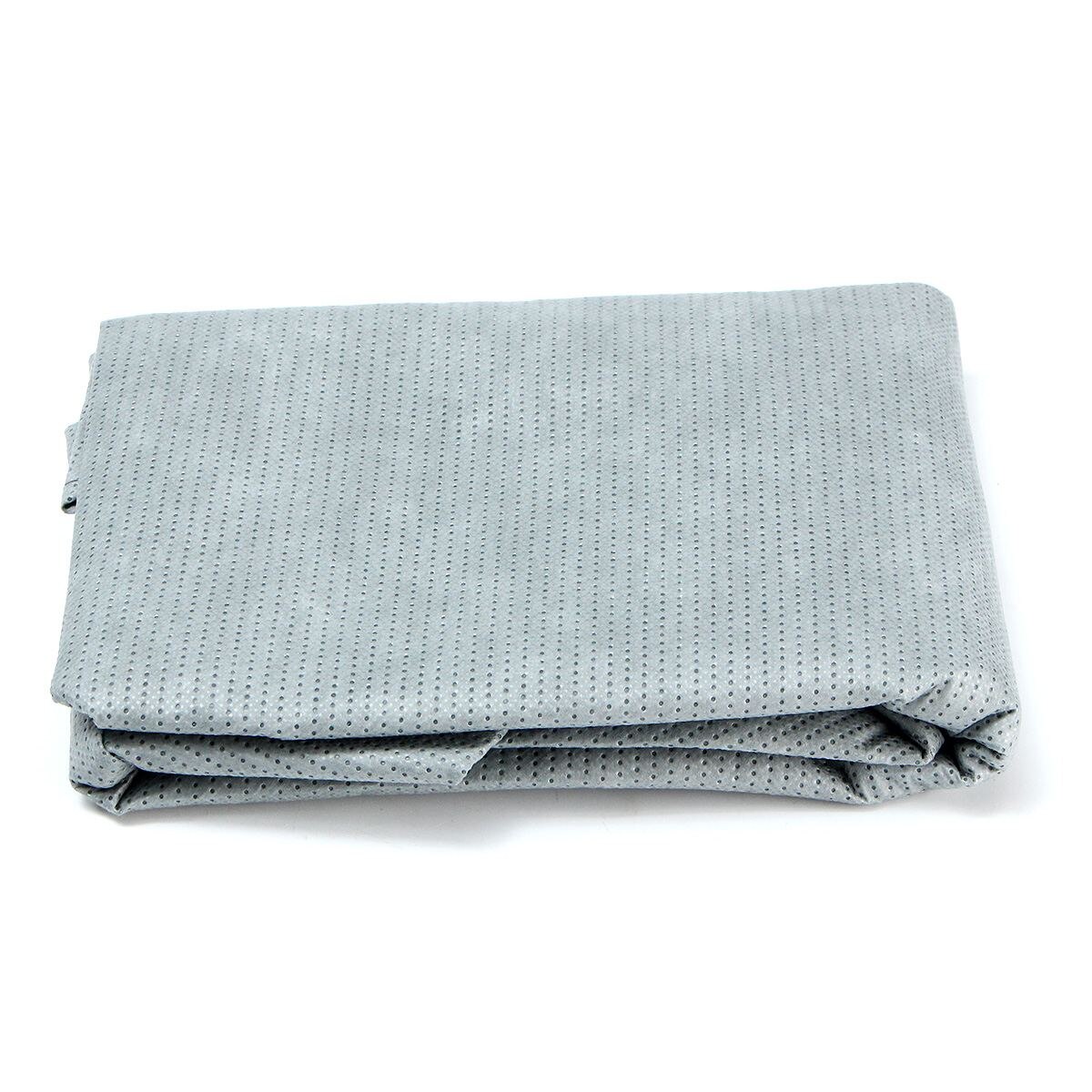 Grey Waterproof Caravan Tailer Towing Hitch Coupling Lock Cover Reflective Coating Material Rain Dust Protect