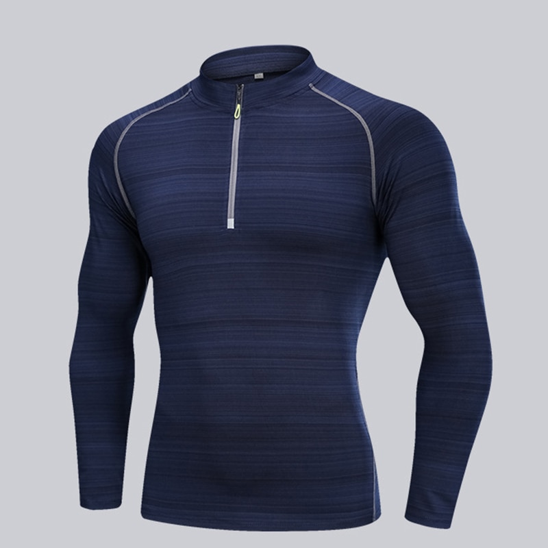 Camisetas con capas Base de Ciclismo de secado rápido para Hombre Ropa Deportiva de manga larga para hombre ropa deportiva para correr al aire libre
