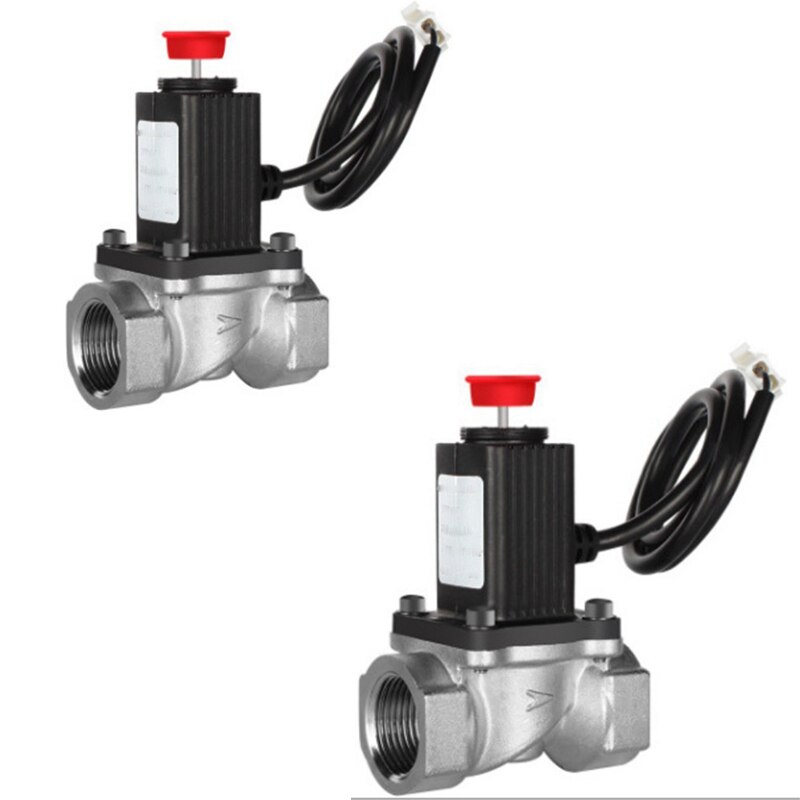 Manual Reset G1/2 Inch G3/4 Inch Natural Gas Emergency Shut Off Valve For Home Combustible Gas Automatic Gas Valve Solenoid Valv