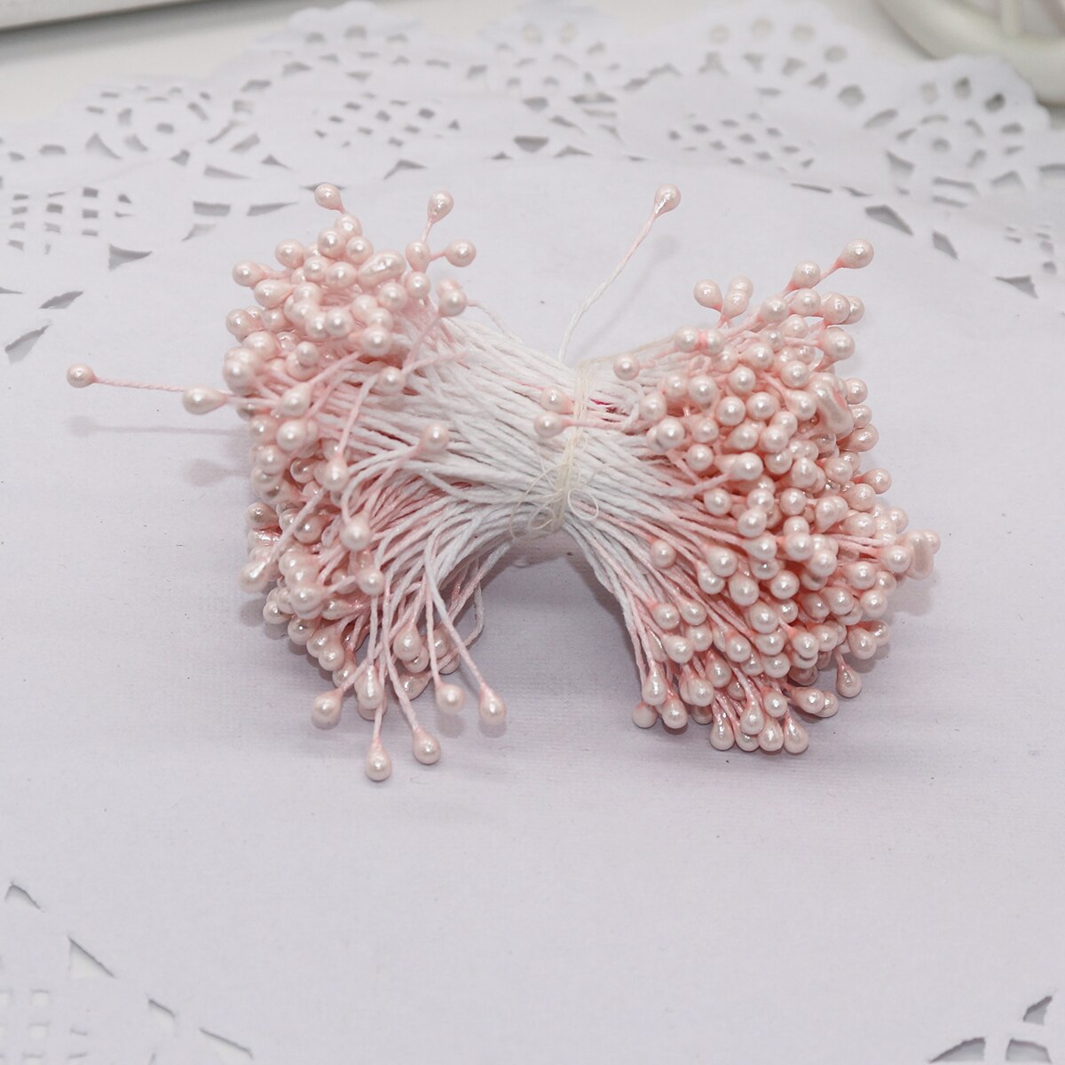 288 pièces 3mm multi couleurs options perle fleur étamine pistil décoration de gâteau pour bricolage Double têtes: 29