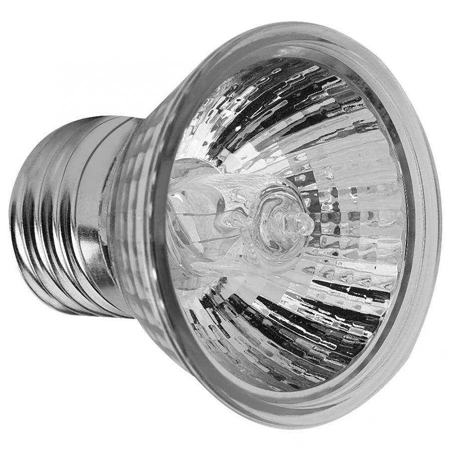 25/50/75W Reptile Heating Light Adjustable Turtle Basking UV Light Bulb Amphibians Lizards Temperature Controller