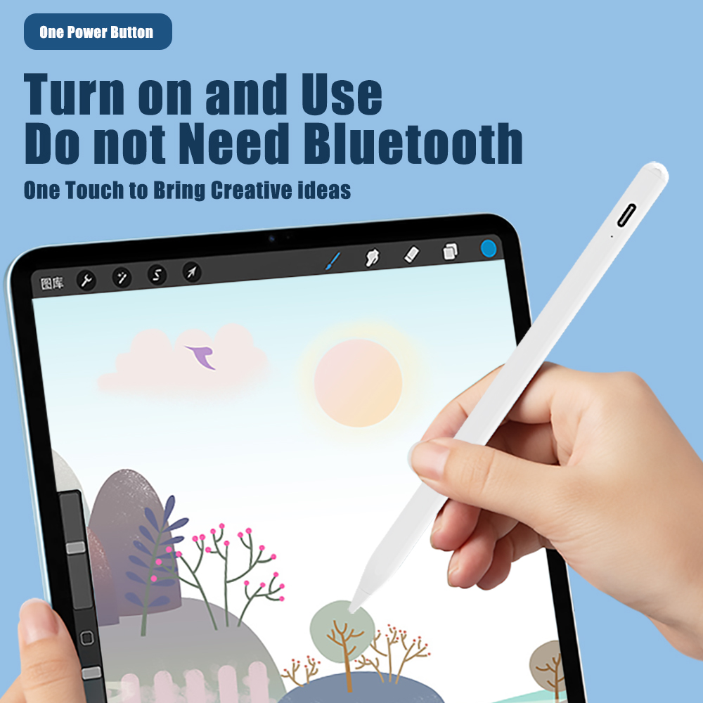 Active Stylus Pen For Apple Pencil 1 2 Touch Screen Pen For Tablet IOS Android Stylus Pen For iPad Pencil Xiaomi Huawei Phone